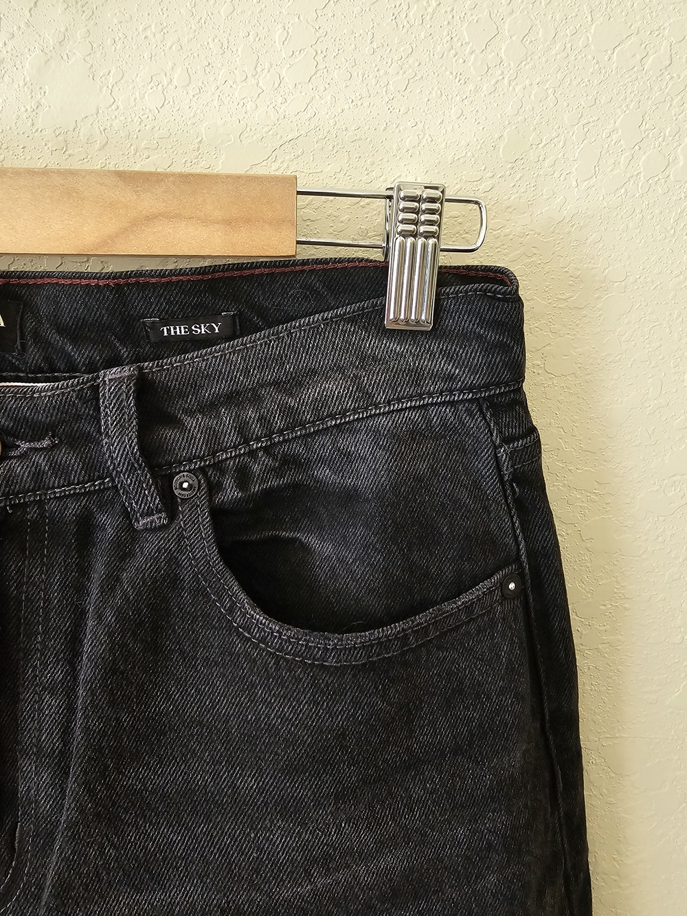 Scotch & Soda Washed Black Straight Jeans 8/29 EUC - Picture 5 of 11
